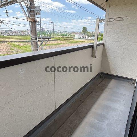 村野本町テラスのバルコニー