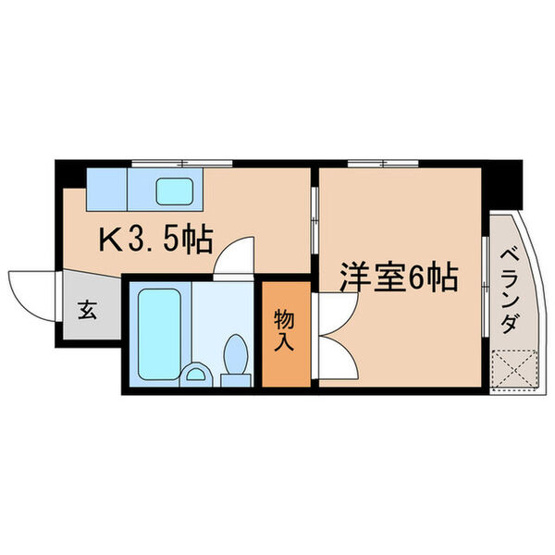 【間取り】 | コーポみゆき