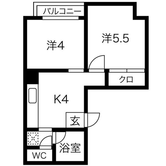 【間取り】 | CROWN(旧 ストーク白菊)