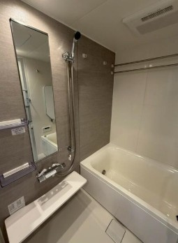 クレストコート南長崎の浴室