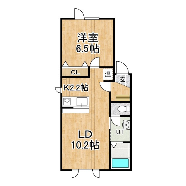 ヒナーレⅣの間取り