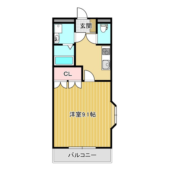 【間取り】 | メゾン　サンフィット
