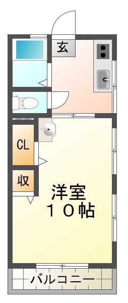 セジュール舞子の間取り