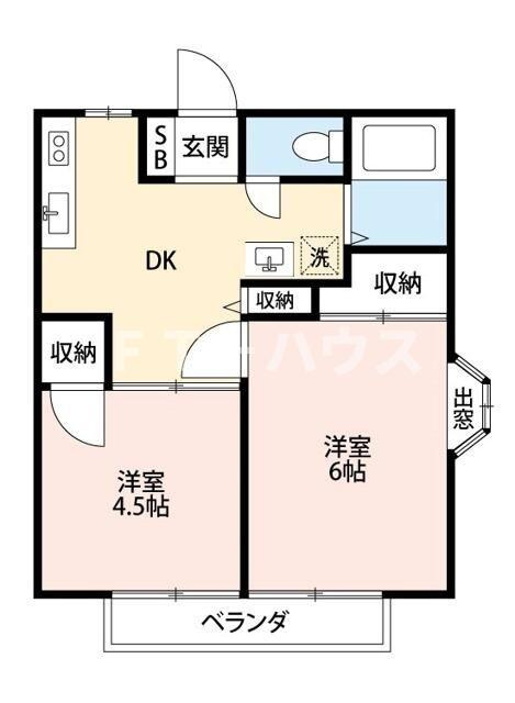 パル大穴の間取り