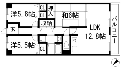【間取り】