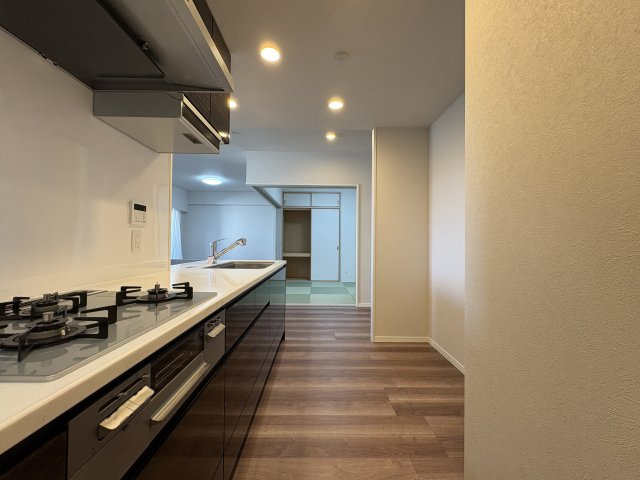 プレサンスロジェ西崎レーヴタワーのキッチン