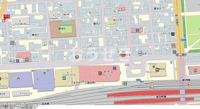 セントパレス錦糸町の地図