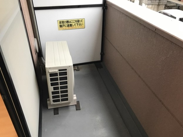 パルティールコトブキのバルコニー