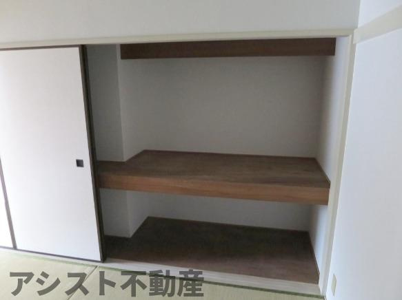 第2コーポラス枝国の収納|小物を収納するのに便利です