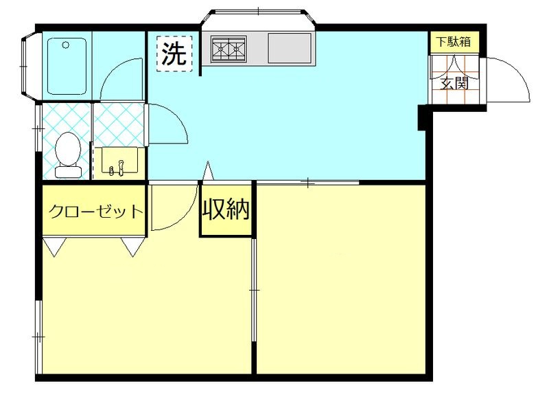 マスターズ大森西の間取り|間取りです。