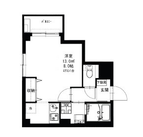 b’CASA東綾瀬の間取り|間取りです。