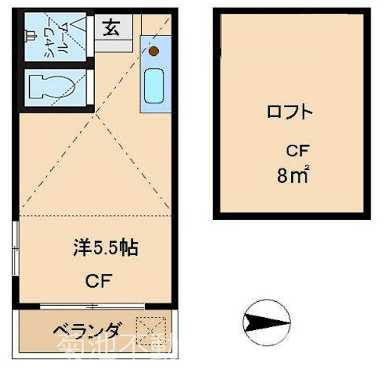 ソレイユひばりヶ丘Ⅰ の間取り
