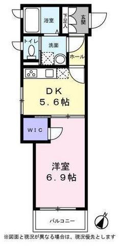 ベレオ七夜月の間取り|間取り図