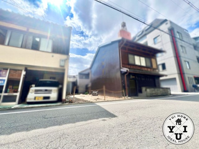 【外観】 | 上京区千本通芦山寺上る閻魔前町　土地 | 最寄り駅は嵐電北野線『北野白梅町駅』は徒歩22分。
地下鉄烏丸線『鞍馬口駅』は徒歩23分でアクセス可能。