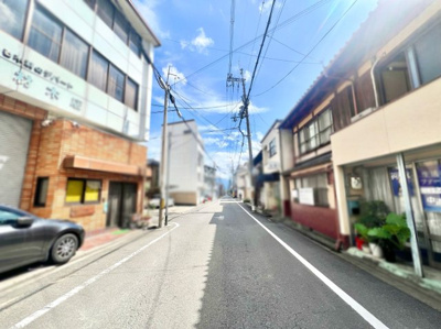 【前面道路含む現地写真】 | 上京区千本通芦山寺上る閻魔前町　土地 | 前道幅員が約6.0ｍあり、駐車が苦手な方も安心です(^^)
