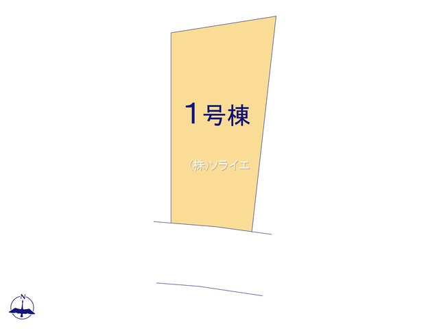 所沢市山口8期　新築戸建の区画図