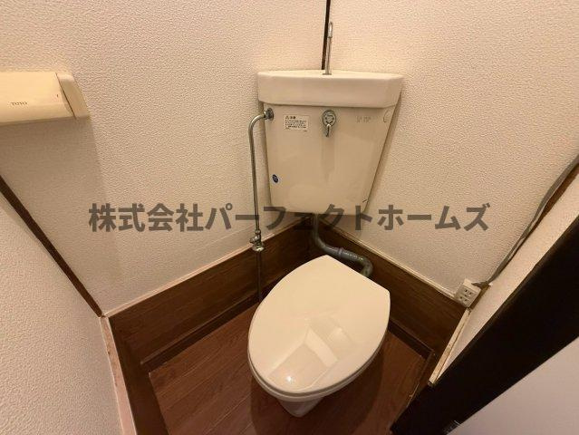 日新町テラスハウスのトイレ|トイレもきれいです