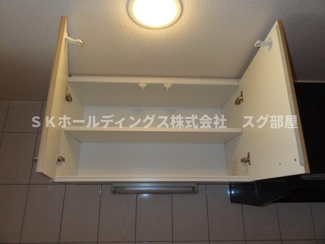 ワン・ピースⅡのキッチン|キッチン吊戸棚