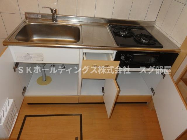 ワン・ピースⅡの収納|キッチン収納下