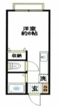 フレンドシップ東久留米の間取り