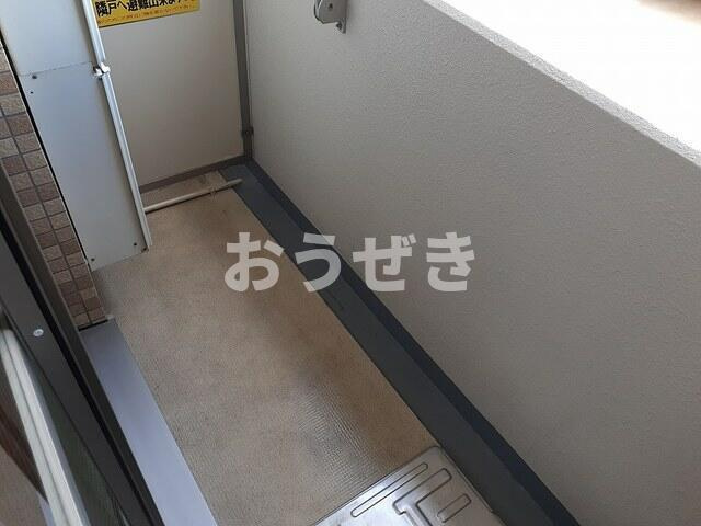 アヴニール山手のバルコニー