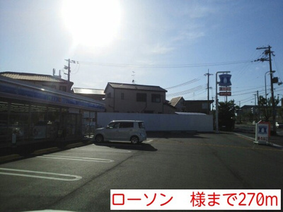 【周辺】 | ブロッサム　コート | ローソン　様まで270m