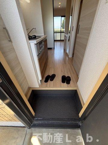 ＵＳジャンクション　D棟のエントランス