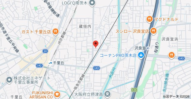 ステラフェリーチェの地図