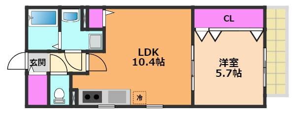 ステラフェリーチェの間取り