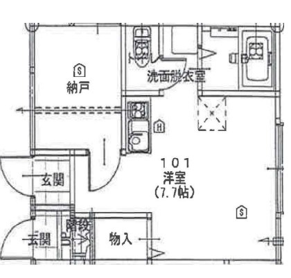 サンコート東伏見の間取り