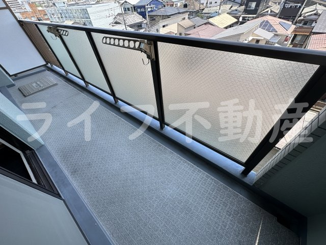 パルコート浅井のバルコニー