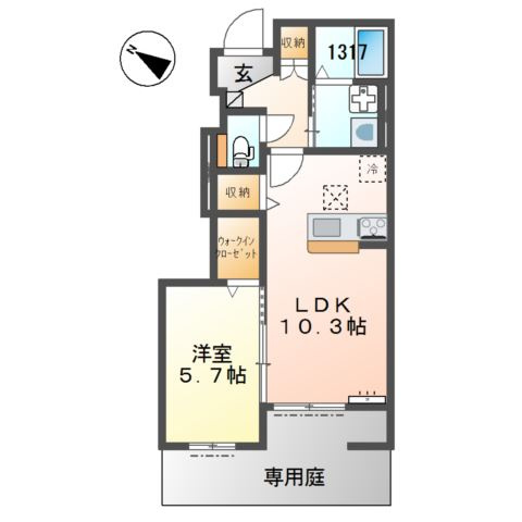 ファインハイムの間取り