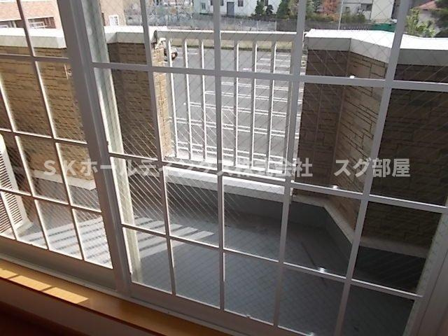クラールＢのバルコニー