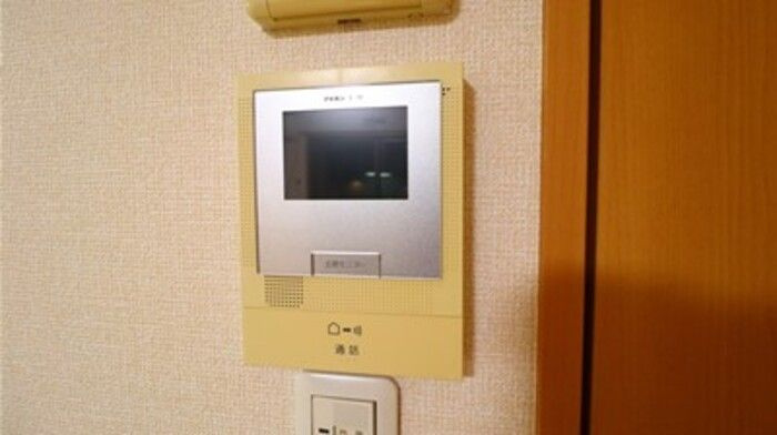 グレースライフ大成　Aのセキュリティ|モニター付きインターホンです