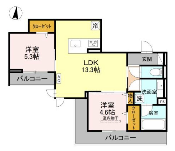 【間取り】 | トリアングル