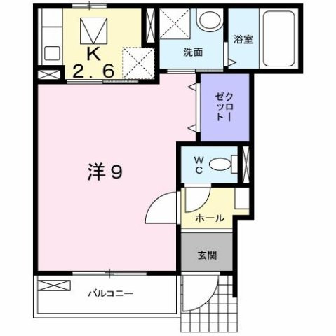 カレントの間取り