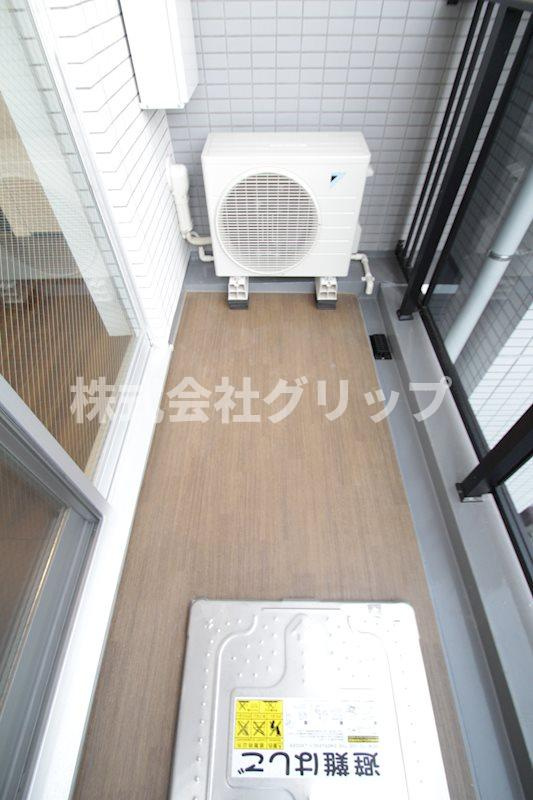 リヴシティ横濱生麦のバルコニー