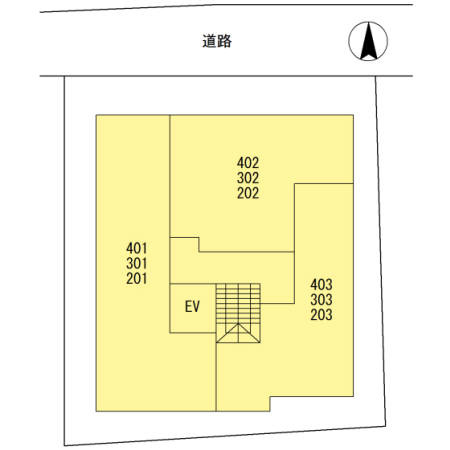 skye浦和仲町の区画図