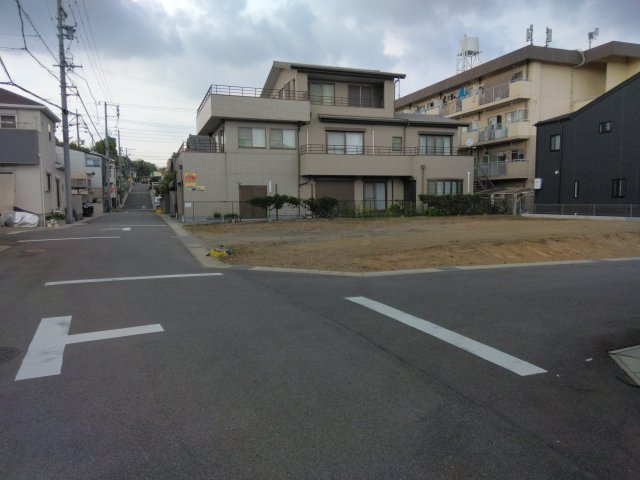 【トーヨーホーム売主/条件付】豊明二村台七丁目　A/B区画の前面道路含む現地写真|A/B区画　現地写真