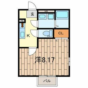 アムール　プリエの間取り