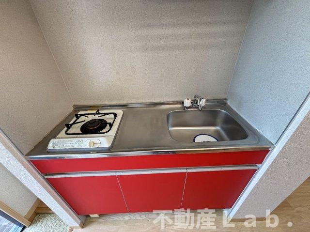 ＵＳジャンクション　D棟のキッチン|※同型タイプ203号室のお写真です。