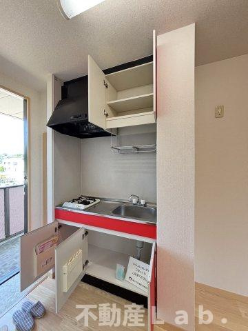 ＵＳジャンクション　D棟のキッチン|※同型タイプ203号室のお写真です。
