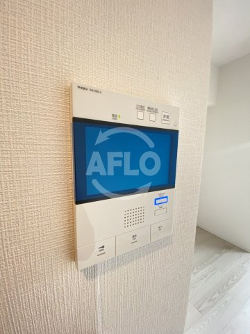 エスリード大阪リエートのセキュリティ|エスリード大阪リエート　モニター付きインターホン