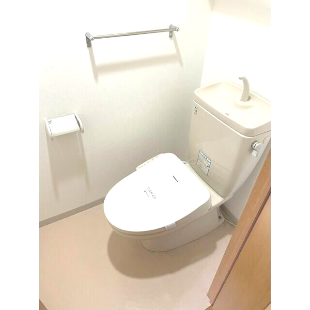 シルフィード南平台Ｃのトイレ|シンプルで使いやすいトイレです
