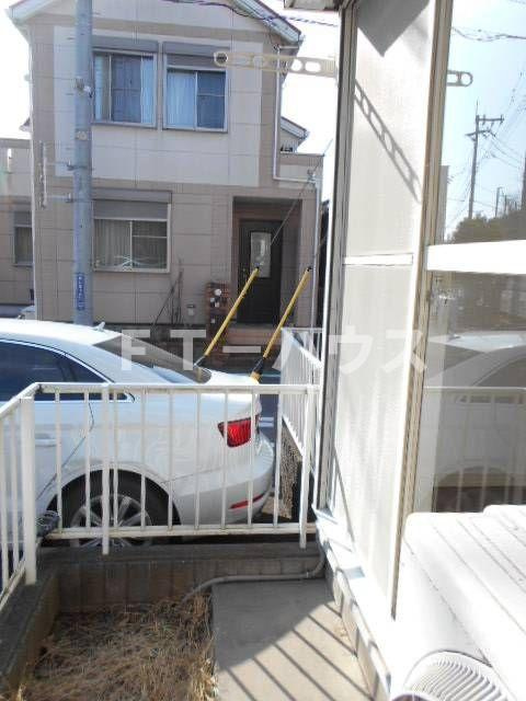 ホイザー鷹之台のバルコニー