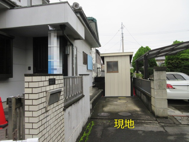 中古戸建　熊谷市上之802-6（期間限定現況販売）の駐車場
