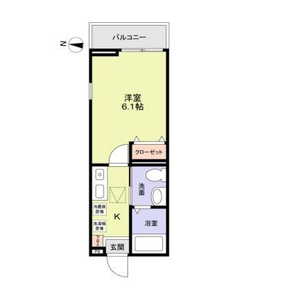 ルミエール大口の間取り