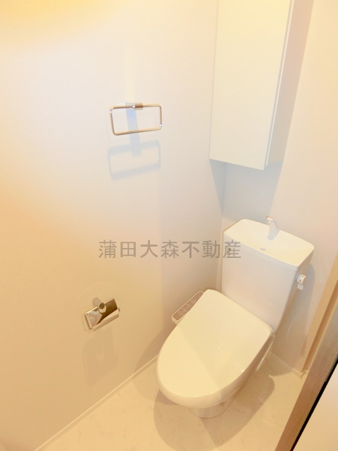 プルナス蒲田のトイレ|温水洗浄便座付きのトイレ