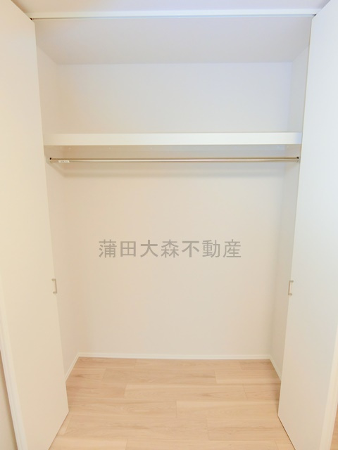 プルナス蒲田の収納|洋室収納　クローゼット