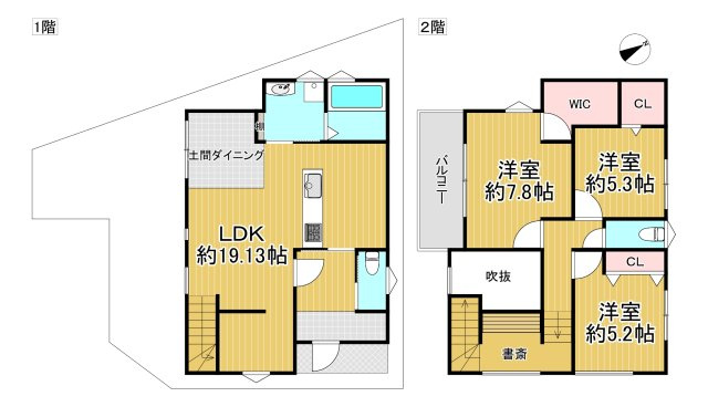 東大阪市稲田本町１丁目の間取り
